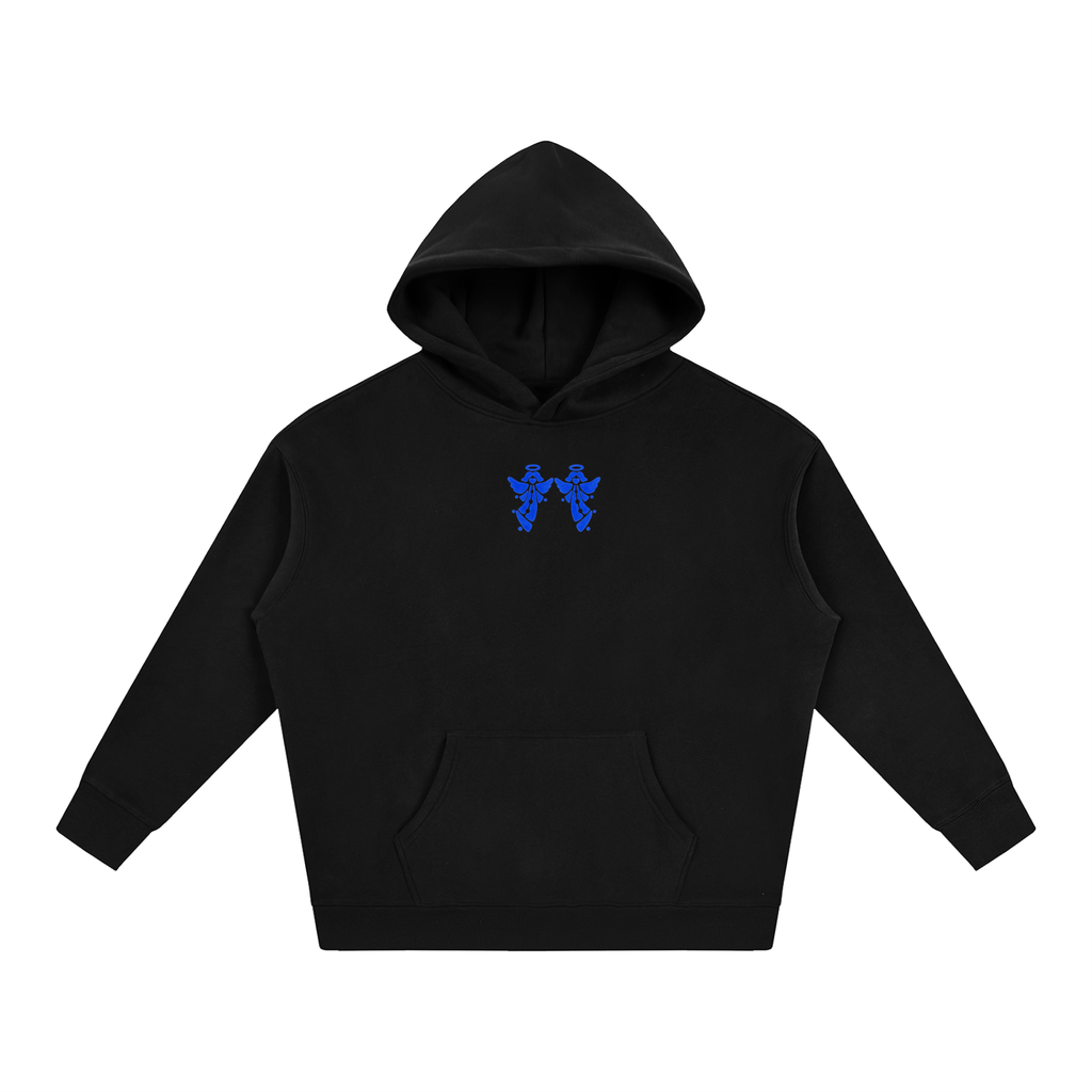 Twin Angels Capsule Hoodie Black front