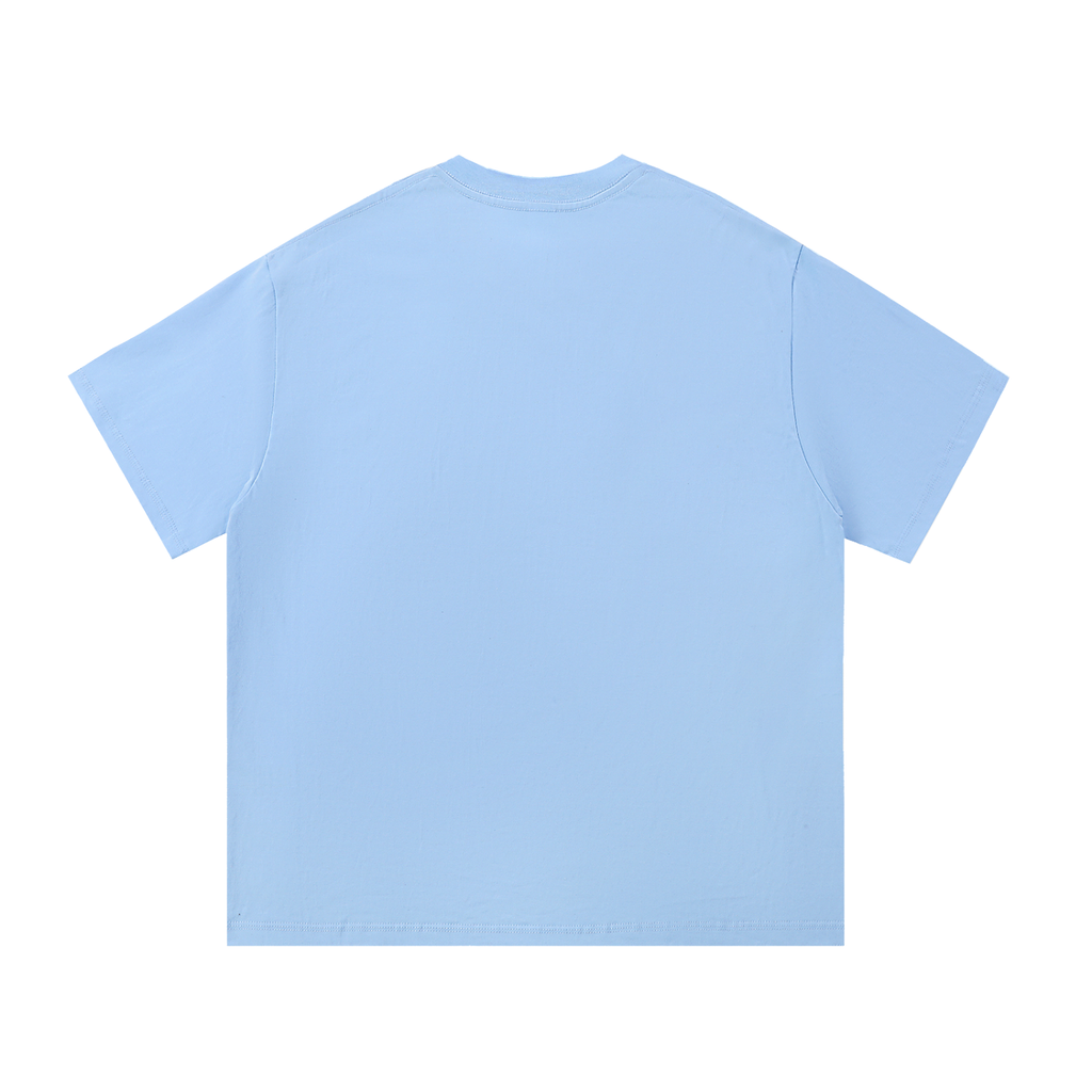 Twin Angels Essential Tee Blue back