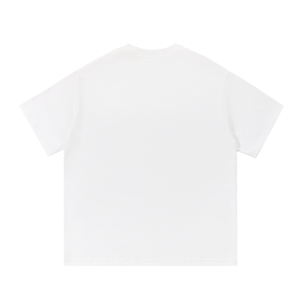 Twin Angels Essential Tee White back