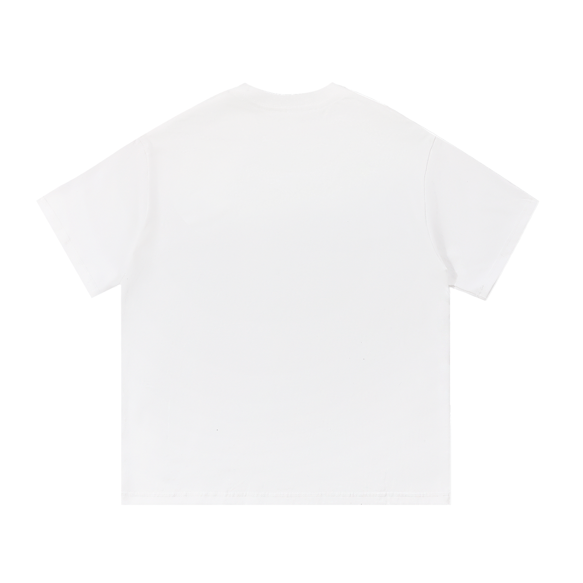 Twin Angels Essential Tee White back