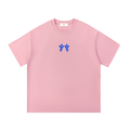 Twin Angels Essential Tee Pink front