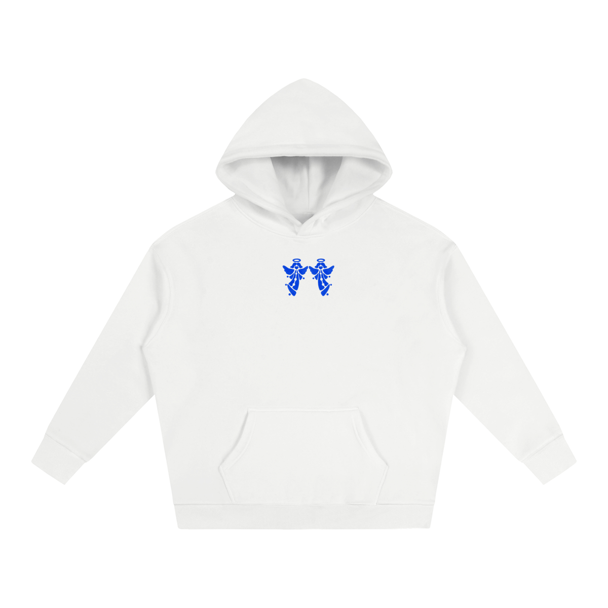 Twin Angels Capsule Hoodie White front