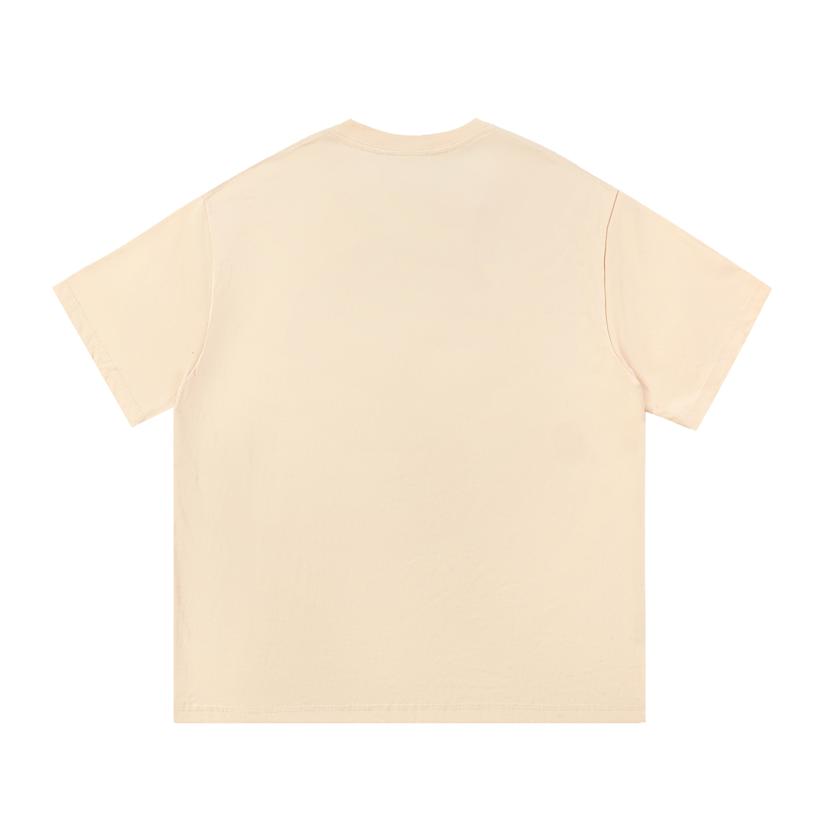 Twin Angels Essential Tee Apricot back