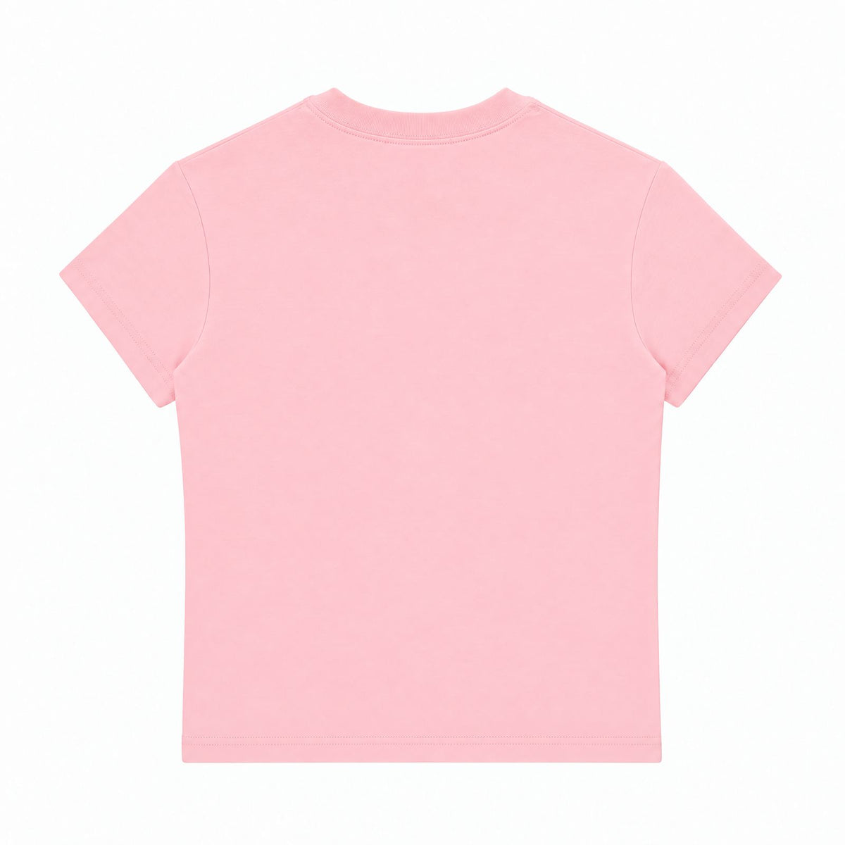 Butterfly Baby Tee Pink back