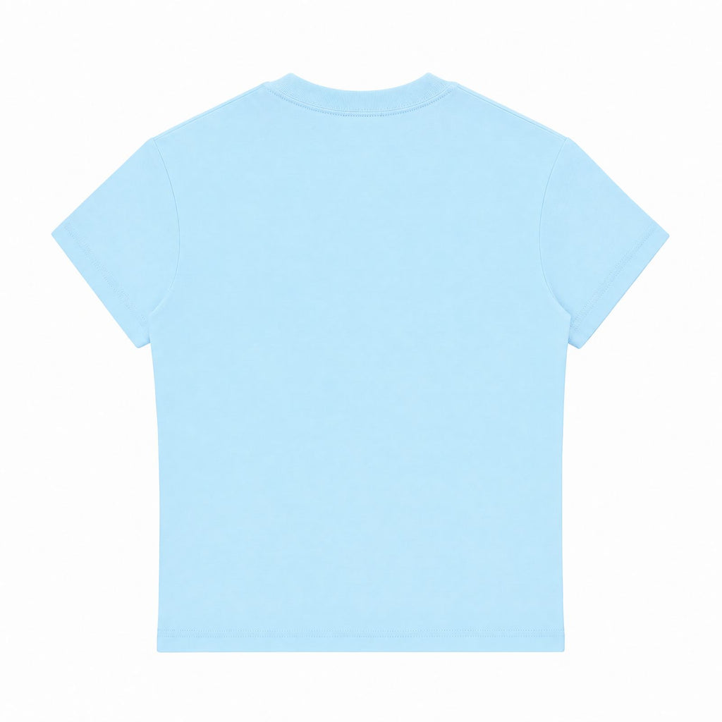 Butterfly Baby Tee Blue back