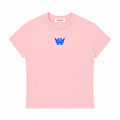 Butterfly Baby Tee Pink front